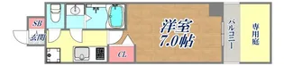 セオリー神戸ラメール【1階】の間取り