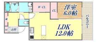 ISOGAMI EAST【2階】の間取り