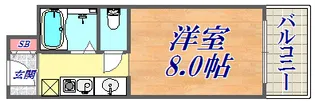 ノベラ海岸通【14階】の間取り
