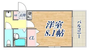 ファーストマンション【3階】の間取り