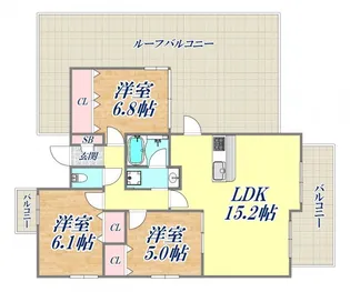 サムティグランツ神戸【13階】の間取り