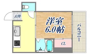 Honolulu Blge.【3階】の間取り