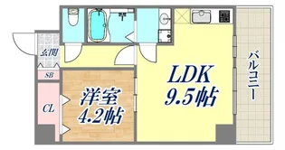 Le Printemps【8階】の間取り