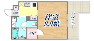 ウェルスクエア芦屋【2階】の間取り