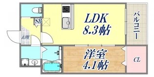 NEXT YOU【2階】の間取り