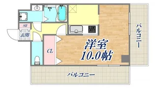 サンシャインレジデンス【4階】の間取り
