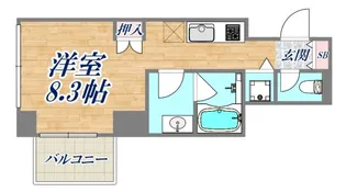 Vista Grande東灘【2階】の間取り