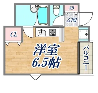 フォーラム王子公園【5階】の間取り