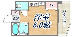 元町MGレジデンス3【11階】の間取り