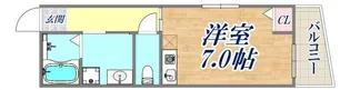 レジデンス郷生田町【1階】の間取り