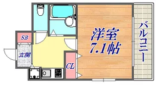 ハーバーステージ神戸【5階】の間取り