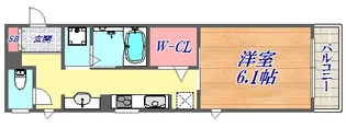 アルファオメガ【2階】の間取り