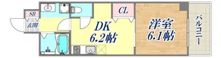 スタッツア神戸【11階】の間取り