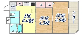 吉本マンション【3階】の間取り