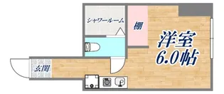 アルテハイム神戸県庁前【5階】の間取り