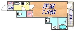 W-STYLE神戸【3階】の間取り