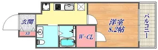 エステムコートみなと元町THE FIRST【3階】の間取り