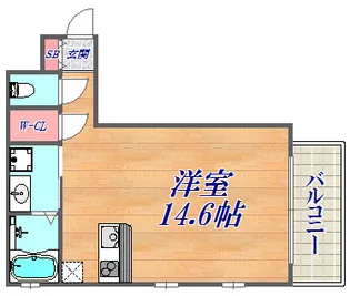 KAISEI神戸北野町【2階】の間取り