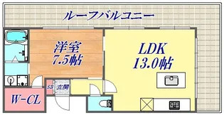 KAISEI神戸北野町【2階】の間取り