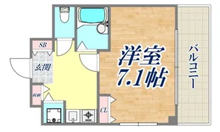 ハーバーステージ神戸【3階】の間取り