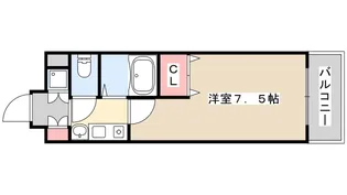 アスヴェルみなと元町Ocean Front【3階】の間取り