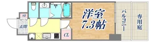 セオリー神戸クレール【1階】の間取り