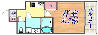 ラージヒル神戸西【3階】の間取り