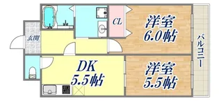 グラン・シャリオ【4階】の間取り