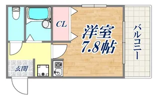 ファーストマンション【3階】の間取り