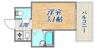 甲南ヤングマンション【3階】の間取り