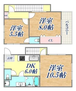 岡崎ビルの間取り