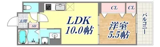リアン西山町【1階】の間取り