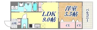 リアン西山町【1階】の間取り