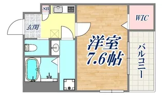 ワコーレヴィータ国香通【1階】の間取り