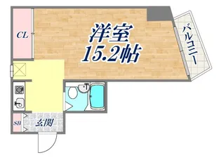サンモール山手【4階】の間取り