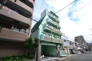クレイドルてんい【1階】の外観