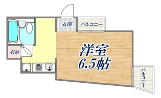 ダイドーメゾン神戸【2階】の間取り