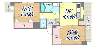 サンヴェール青谷【3階】の間取り