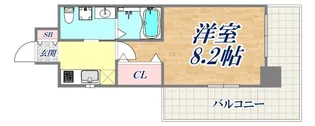 ラナップスクエア神戸ハーバープライム【2階】の間取り