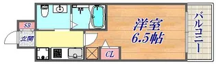 エステムプラザ神戸三宮ルクシア【10階】の間取り