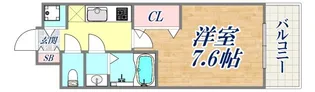 ラグゼ神戸WEST【2階】の間取り
