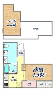 エクル海運町【1階】の間取り