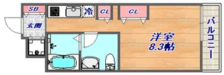 Vista Grande東灘【2階】の間取り