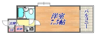 ダイアパレス王子公園【2階】の間取り
