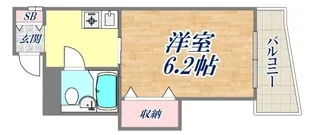 ピュア打出【4階】の間取り
