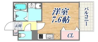 ルミエール千守【1階】の間取り
