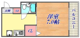 新井マンション【3階】の間取り