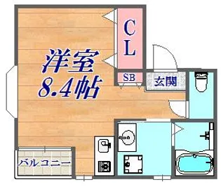 エルハイム【3階】の間取り