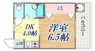 OJIパークハイム【2階】の間取り