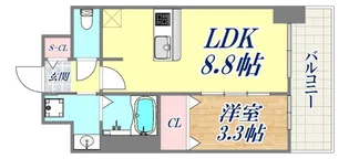 アドバンス神戸パーチェ【2階】の間取り